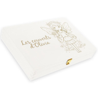 Coffret blanc personnalisé