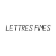 Lettres fines