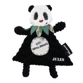 Mini Doudou Déglingos Rototos le panda personnalisé