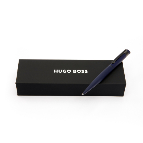 Ecrin stylo gravé Hugo Boss Loop Blue