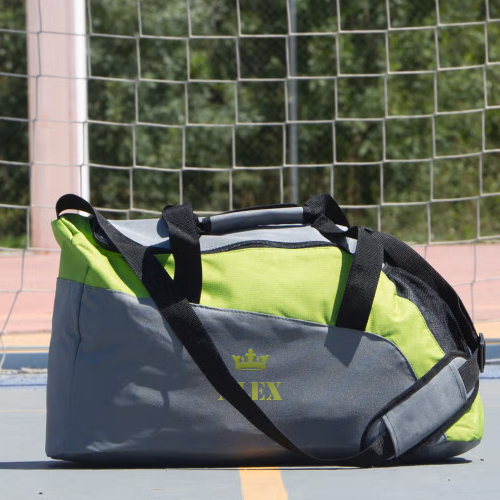 Sac de sport bicolore personnalisé