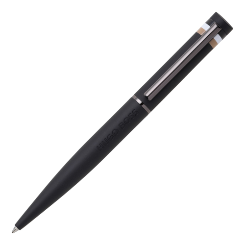 Stylo bille Hugo Boss Loop Iconic noir 