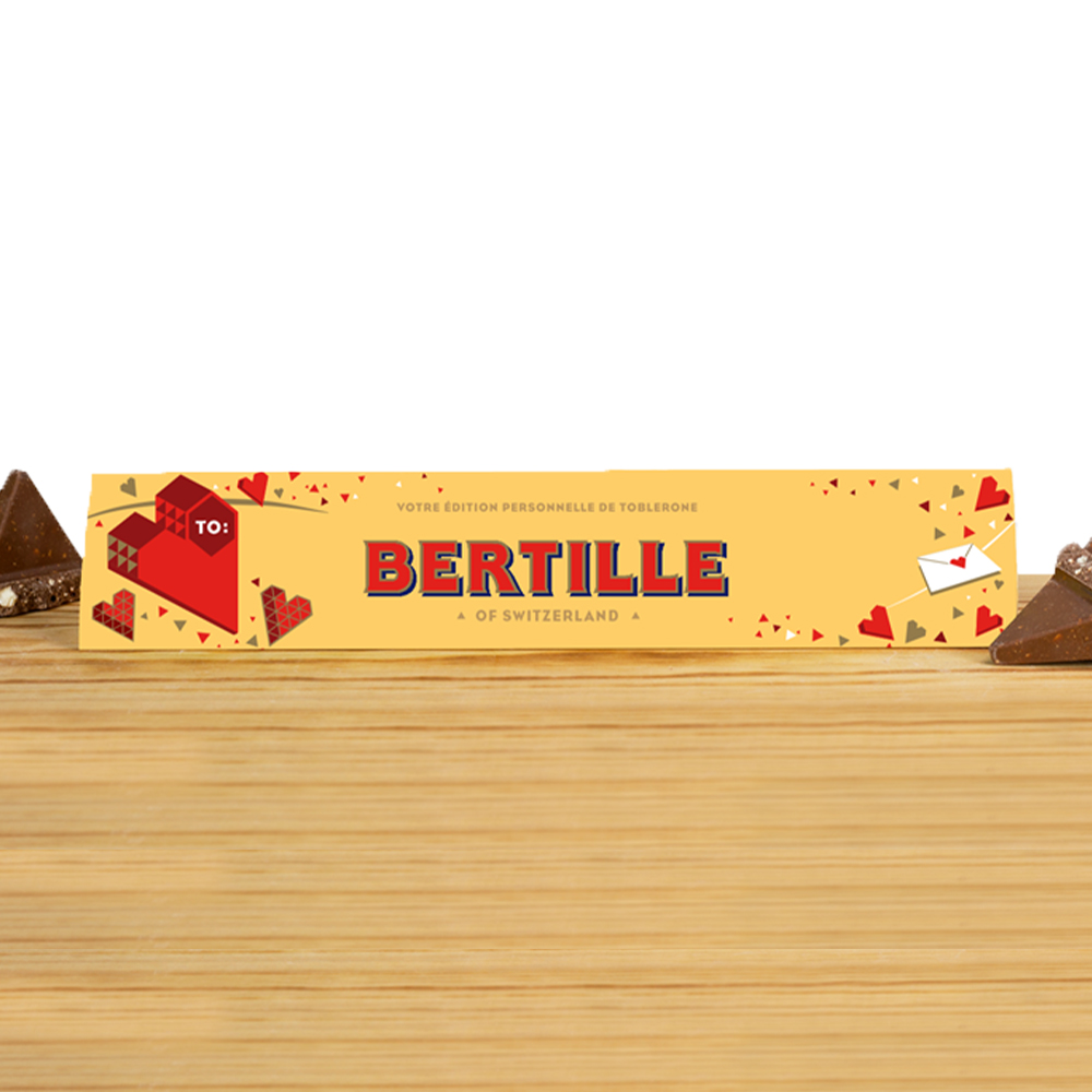Toblerone® 360g personnalisé Papa - Chocolat au Lait